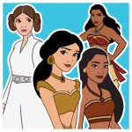 Leia and Friends