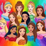 Princesses Feeling Blush