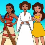 Princess Leia and Friends