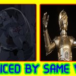 same voice actor 48 | image tagged in jodi benson,same voice actor,fullmetal alchemist,star wars,robots,steampunk | made w/ Imgflip meme maker