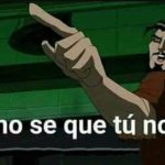 Y cómo sé que tú no eres
