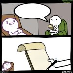 Unprofessional Therapist (But the therapist speaks first)