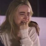 Sabrina Carpenter Crying