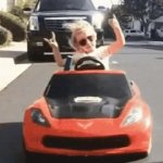 Spin out toy car GIF Template