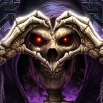 badass skeleton love