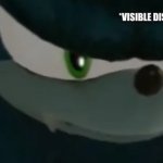 Werehog visible dissapointment