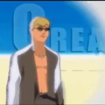 anime cigarette GIF Template