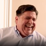 Pritzker Laughing