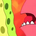 patrick licking GIF Template