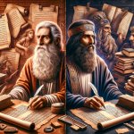 N.T. apostle or elder written writings vs O.T. prophet written b