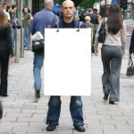 Hot Dog | image tagged in human billboard | made w/ Imgflip meme maker