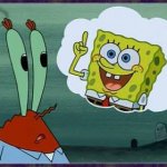 It was his hat Mr Krabs