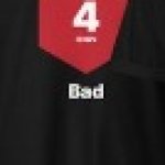 "Bad" shirt template