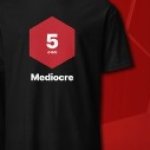 "Mediocre" shirt template