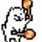 You have been blessed by dog maraca <3 | image tagged in gifs,tobyfox,deltarune,undertale,dog | made w/ Imgflip video-to-gif maker