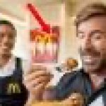 Chuck made a happy meal cry