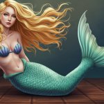 mermaid amber turd