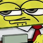 SpongeBob nametag