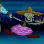 Squidward Sea Bear Dance GIF Template
