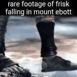 delta | rare footage of frisk falling in mount ebott | image tagged in gifs,undertale | made w/ Imgflip video-to-gif maker