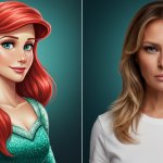 melania trump as ariel