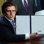 Napoleon Dynamite - signing bill Trump