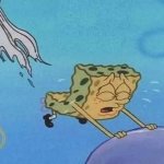 Sponge Bob underwear ripped off