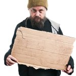 Homeless guy