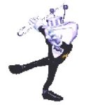 Tenna in a suit dancing GIF Template
