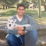 Man and his dog