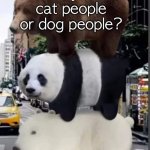 upvote for cat, comment for dog | are y'all cat people or dog people? | image tagged in real we bare bears | made w/ Imgflip meme maker