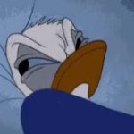 Donlad ducj GIF Template