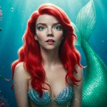anya as ariel