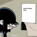 Lucy Loud secretly likes Template Meme