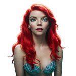 anya as ariel