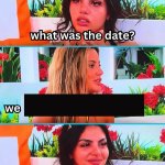 My dream date. Cute. And he knows that