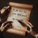 If you love Me, you shall guard My commands