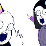 Epic! Sans and Cross! Sans pointing