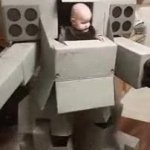 Baby mech GIF Template
