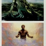 Two views of origins meme format (text removed text)