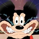 Mickey Silly Face