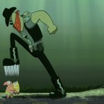 Spongebob stepped on