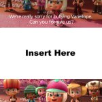 Who Forgives The Sugar Rush Racers? template
