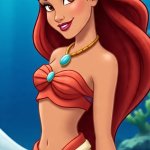 Princess Ariel Jasmine and Moana Fusion