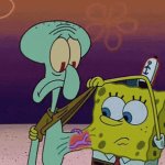 Spongebob Squidward connected