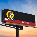 Bucee's billboard
