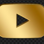 Gold Play button