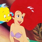 Da Mermaid in da water.