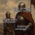 Asker ve komtan