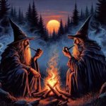 wizard campfire